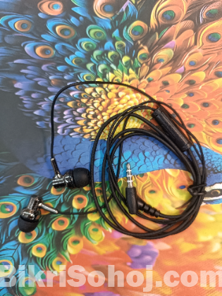 Earphones Basic (with Mic) Ultra-Deep Bass